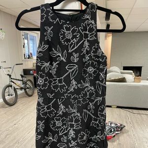 The Loft High Neck Petite Dress